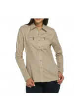 Zip-up Shirt - Mink