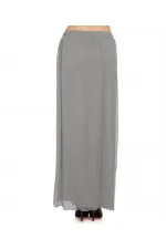 İpek Etek - Gri
