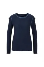 Long Sleeve T-Shirt - Navy Blue