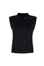 Kolsuz Sweatshirt - Siyah