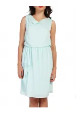 Chiffon Dress - Mint Green