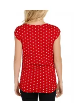 Çift Taraflı Tişört - Kırmızı