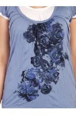 Trend T-shirt - Mavi