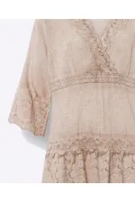 Dantelli Bluz - Krem