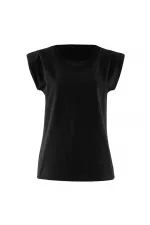Padded T-shirt - Black