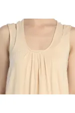 Kolsuz Tişört - Kum