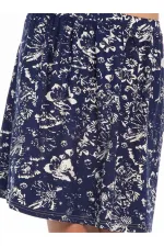 Feminen Etek - Lacivert