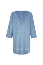 Lace Tunic - Blue