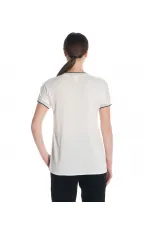 Casual İpek Bluz - Beyaz