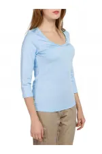 T-shirt basique - Bleu foncé