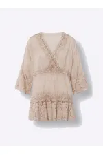 Dantelli Bluz - Krem