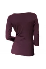 T-shirt à manches 3/4 - Lavande