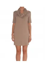 Uzun Bluz - Kahverengi