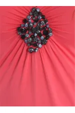 Taşlı ve Boncuklu Elbise - Narçiçeği