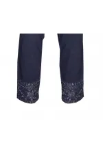 Payetli Pantolon - Lacivert