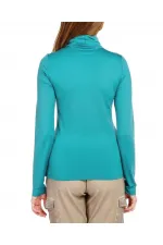 Balıkçı Yaka Tişört - Turkuaz