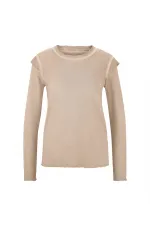 T-shirt à manches longues - Sable