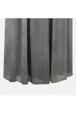 Jupe en mousseline grise