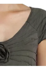 Tişört - Zeytin Yeşili