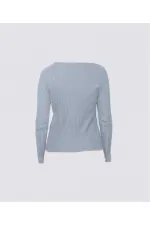 Embroidered T-Shirt - Blue