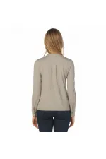 Chemisier à pois avec poches - Vison