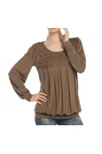 Long Sleeve T-Shirt - Mink