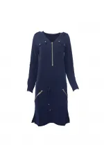 Elbise - Lacivert