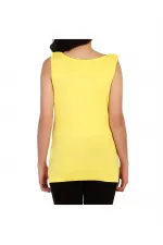 Askılı Tişört - Sarı