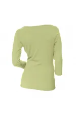 3/4 Sleeve T-Shirt - Pistachio Green