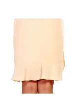 Şifon Etek - Kayısı