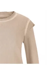 T-shirt à manches longues - Sable