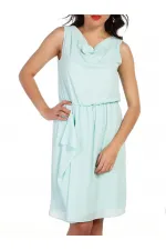 Chiffon Dress - Mint Green
