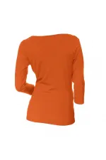 3/4 Sleeve T-Shirt - Orange