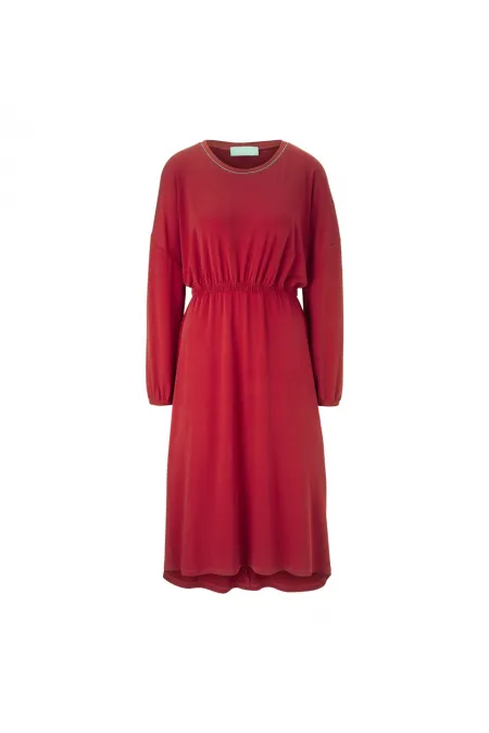 Feminen Elbise - Kırmızı