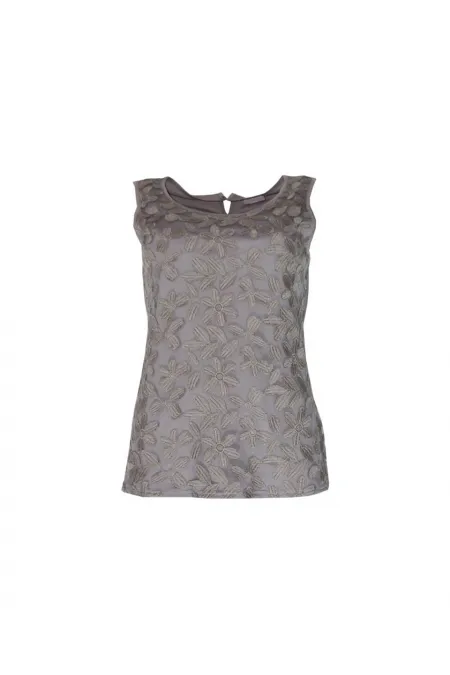 Danteli Kolsuz Bluz - Vizon