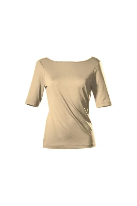 T-shirt basique - Camel