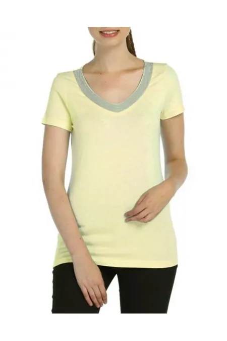 T-shirt jaune