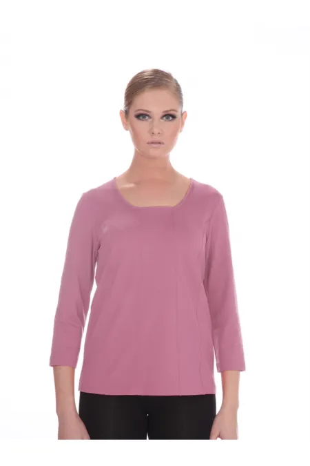 Basic T-shirt - Dusty Rose