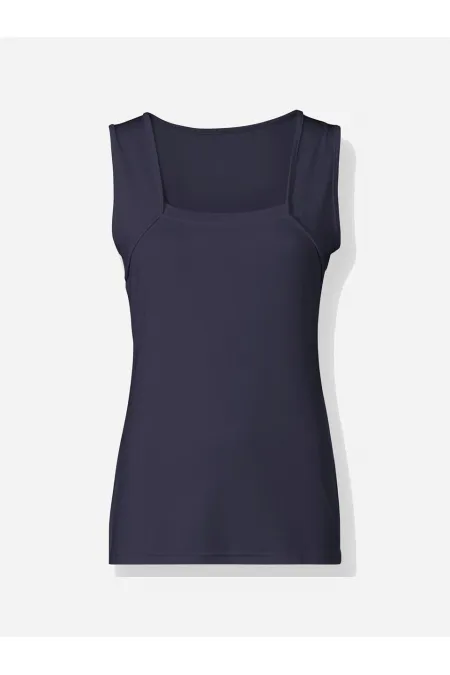 T-shirt basique - Bleu marine