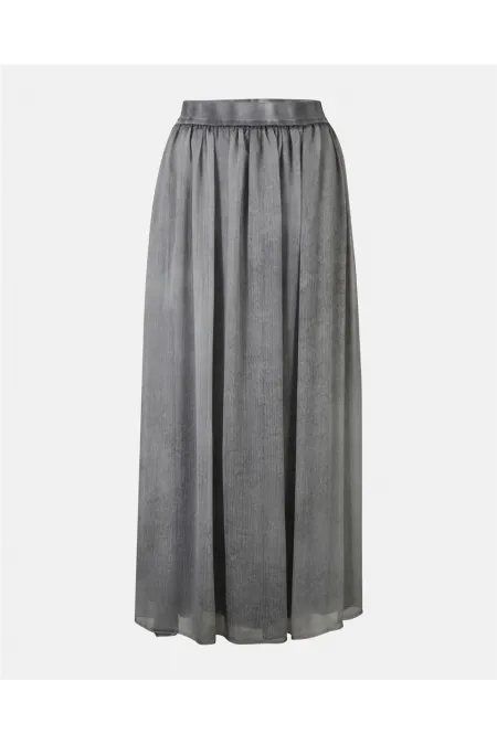 Chiffon Skirt - Grey