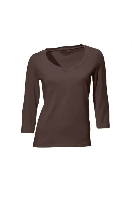 T-shirt basique - Marron
