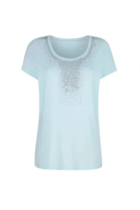 T-shirt Stoned - Bleu