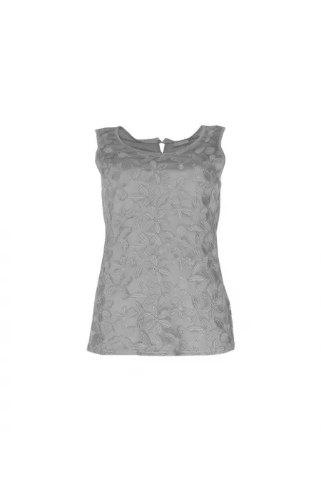 Danteli Kolsuz Bluz - Gri