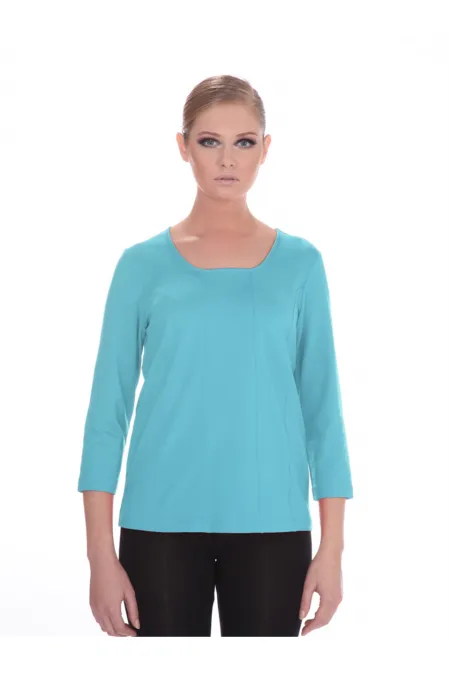 Basic T-shirt - Turquoise