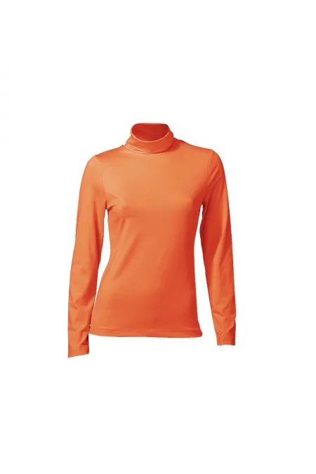 T-shirt à col roulé - Orange