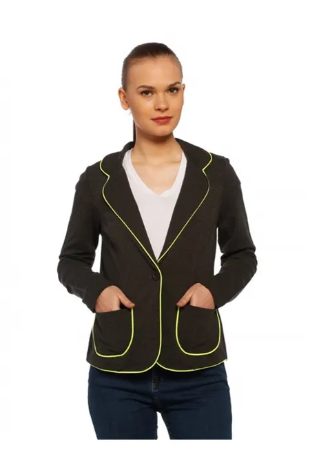 Blazer Ceket - Antrasit