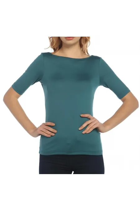 Basic Tişört - Petrol