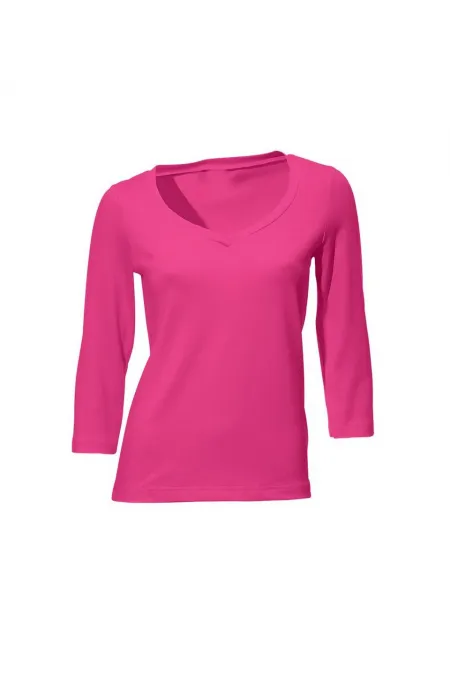 T-shirt basique - Fuchsia