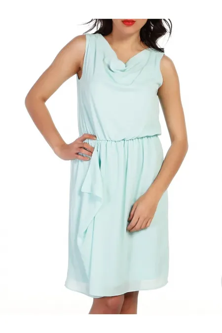 Chiffon Dress - Mint Green