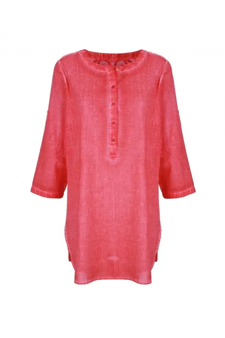 Lace Tunic - Pomegranate Flower